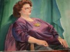 
Lady in a Purple Dress by Alex Berger
