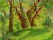 
Three Trees in the Garden by Ethel Cutler
